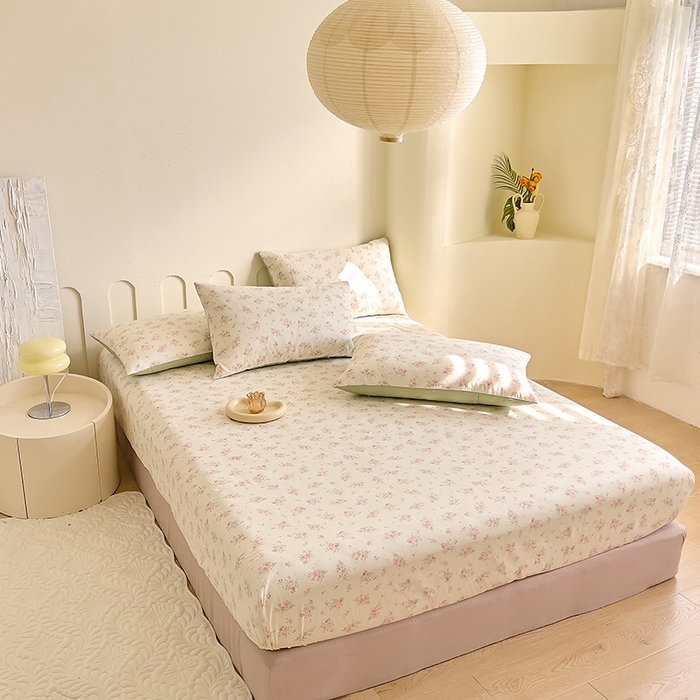 91家纺网 家纺一手货源 找家纺 DoDo 兜兜 【 可定制尺寸】2026新款全棉40支13372印花单床笠 朵拾