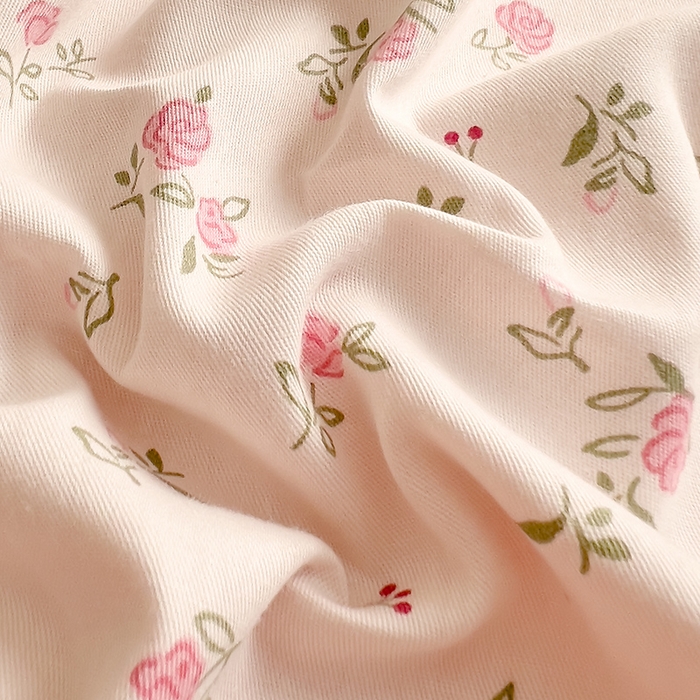 91家纺网 家纺一手货源 找家纺 DoDo 兜兜 【 可定制尺寸】2026新款全棉40支13372印花单床笠 粉色恋歌