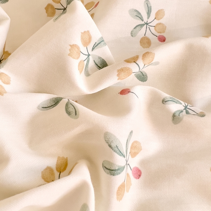 91家纺网 家纺一手货源 找家纺 DoDo 兜兜 【 可定制尺寸】2025新款全棉40支13372印花单被套 知柠