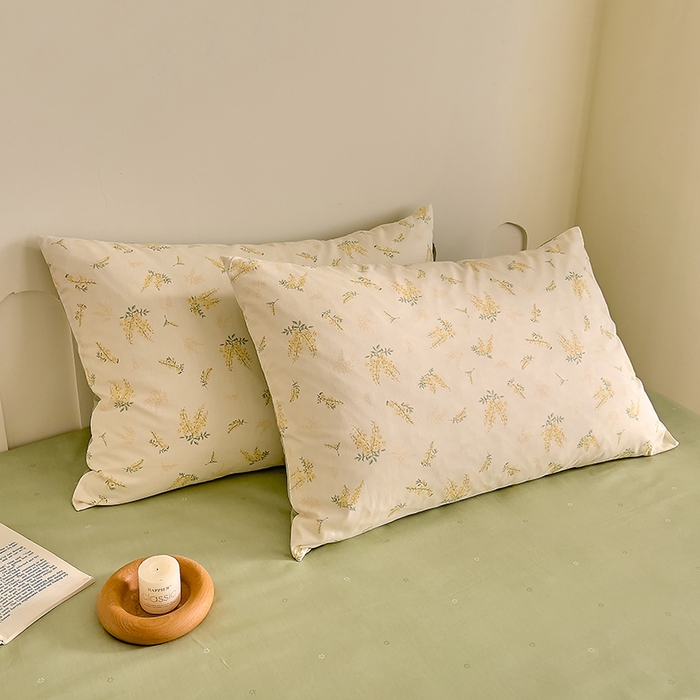 91家纺网 家纺一手货源 找家纺 DoDo 兜兜 【 可定制尺寸】2025新款全棉40支13372印花单床笠 清香