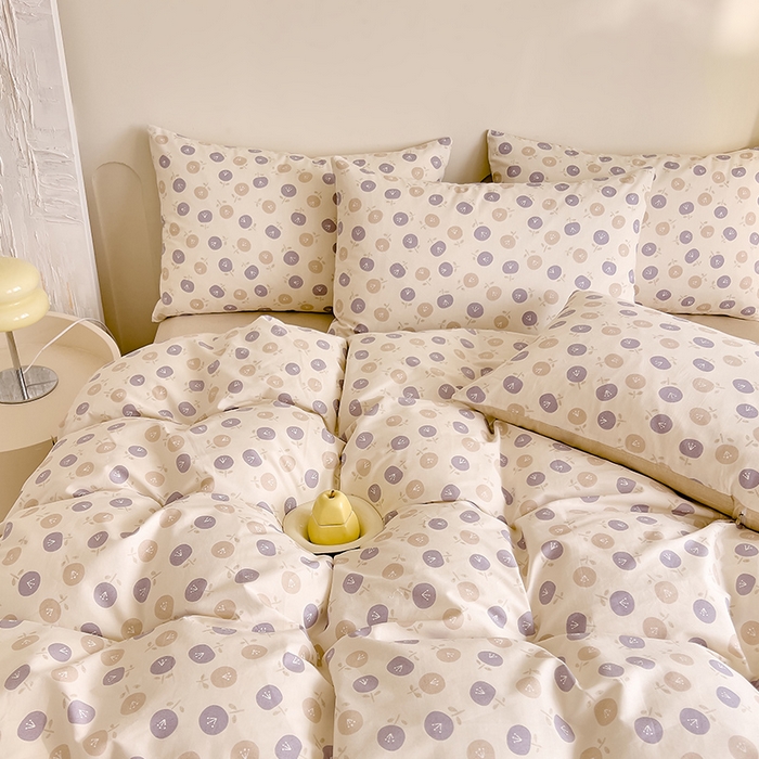 91家纺网 家纺一手货源 找家纺 DoDo 兜兜 【 可定制尺寸】2025新款全棉40支13372印花四件套 库里