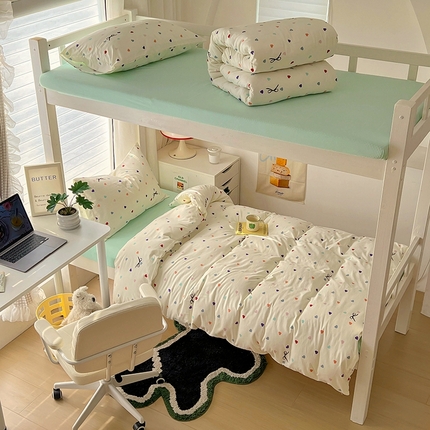 91家纺网 家纺一手货源 找家纺 （总）阿曼达 2025新款印花水洗m学生床单人四件套