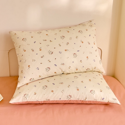 DoDo 兜兜 【 可定制尺寸】2025新款全棉40支13372印花单枕套 萱花