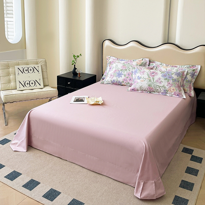 91家纺网 家纺一手货源 找家纺 帛美 2025新款13376全棉纯棉印花四件套-提供买家秀 花溪