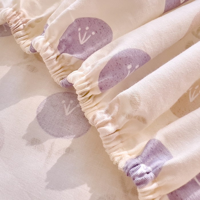 91家纺网 家纺一手货源 找家纺 DoDo 兜兜 【 可定制尺寸】2025新款全棉40支13372印花单床笠 库里