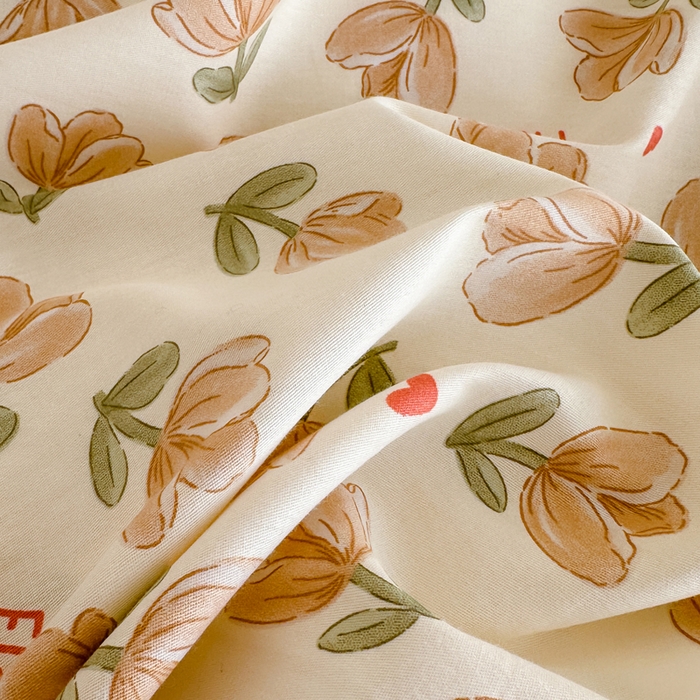 91家纺网 家纺一手货源 找家纺 棉造家居 2025新款全棉纯棉印花系列学生宿舍单被套 夏遇