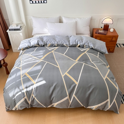 91家纺网 家纺一手货源 找家纺 （总）棉造家居 2025新款全棉纯棉印花系列学生宿舍单被套