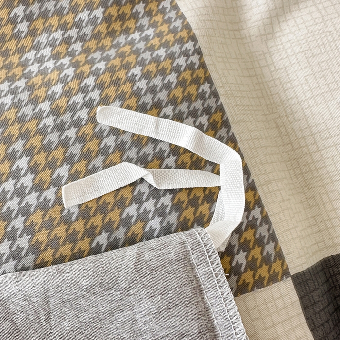 91家纺网 家纺一手货源 找家纺 棉造家居 2025新款亲肤舒适全棉纯棉印花系列三/四件套 雅阁-灰