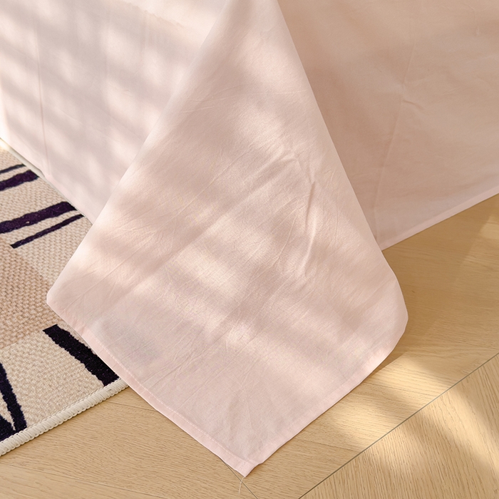 91家纺网 家纺一手货源 找家纺 颜选 2025新款水洗棉印花四件套 可可猫咪