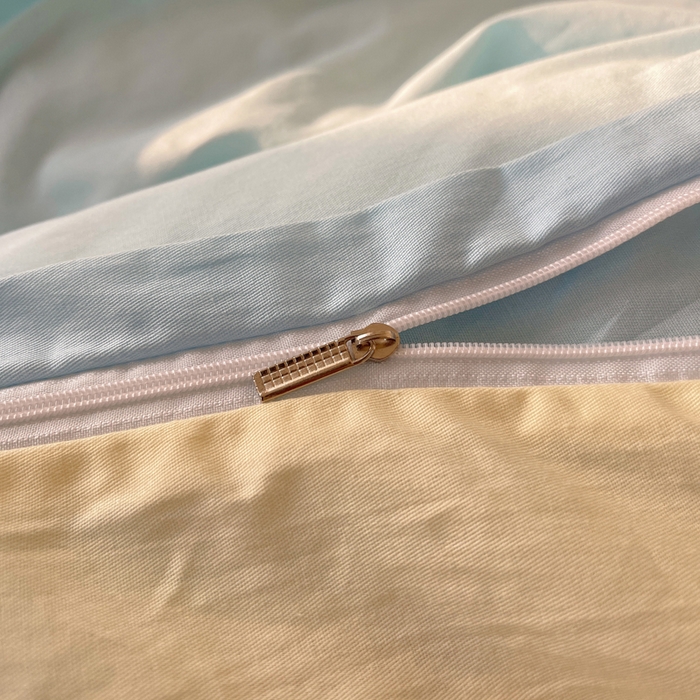 91家纺网 家纺一手货源 找家纺 美乐迪家纺 2025新款休闲风系列全棉毛巾绣四件套 布丁狗狗