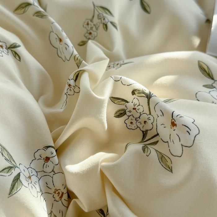 91家纺网 家纺一手货源 找家纺 赫然 2026新款水洗双层纱单品被套 醒春