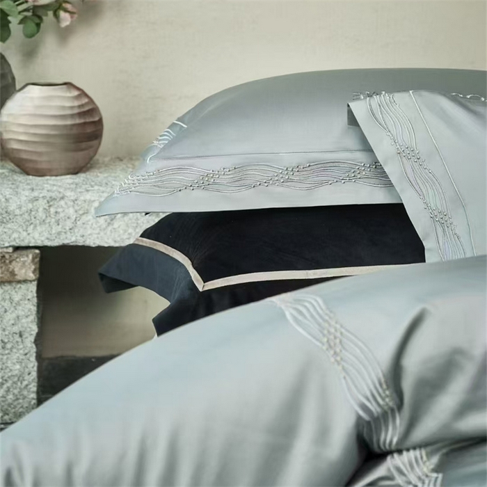 91家纺网 家纺一手货源 找家纺 （总）玖玖爱家纺 2025新款180支植物甑棉四件套-时光之舞