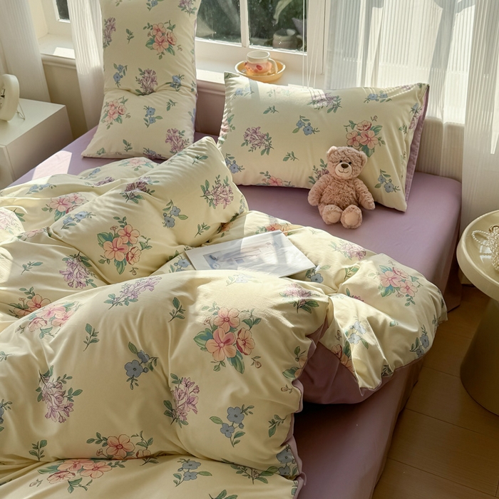 91家纺网 家纺一手货源 找家纺 赫然 2026新款A类针织水洗双层纱单枕套 微甜