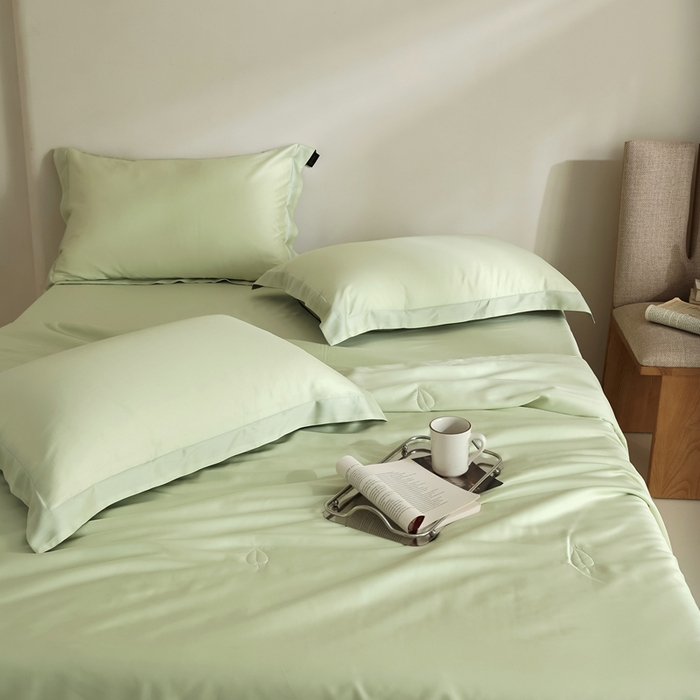 91家纺网 家纺一手货源 找家纺 （总）法芙娜家纺  60S兰精天丝夏被床笠款四件套