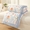 91家纺网 家纺一手货源 找家纺 云家 2025新款豆豆绒被子被芯夏凉被空调被四季被 梦归田园