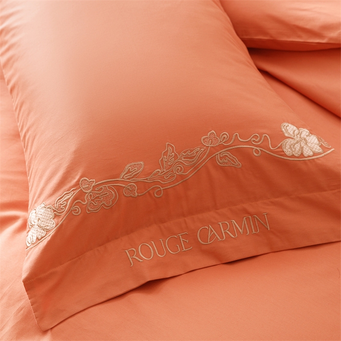 91家纺网 家纺一手货源 找家纺 （总）艾莱家纺 2025新款A类精梳纯棉刺绣花四件套-赫柏