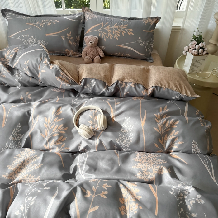 91家纺网 家纺一手货源 找家纺 赫然家纺 芦荟棉单品枕套一对48*74 闲趣漫舞