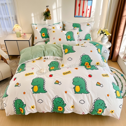 91家纺网 家纺一手货源 找家纺 （总）棉造家居 2025新款亲肤舒适全棉纯棉印花系列三件套四件套