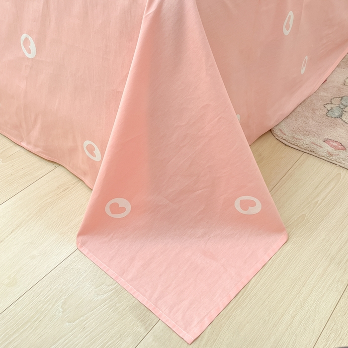 91家纺网 家纺一手货源 找家纺 博雅 2025新款三丽鸥大版印花全棉四件套专版花型 全棉大版（升级款信封枕）学习KT猫