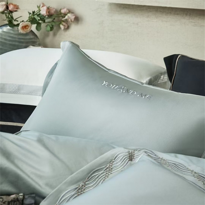 91家纺网 家纺一手货源 找家纺 （总）玖玖爱家纺 2025新款180支植物甑棉四件套-时光之舞