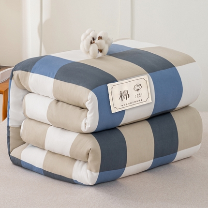 91家纺网 家纺一手货源 找家纺 （总）玉相逢 2025新款无印风水洗棉棉被四件套