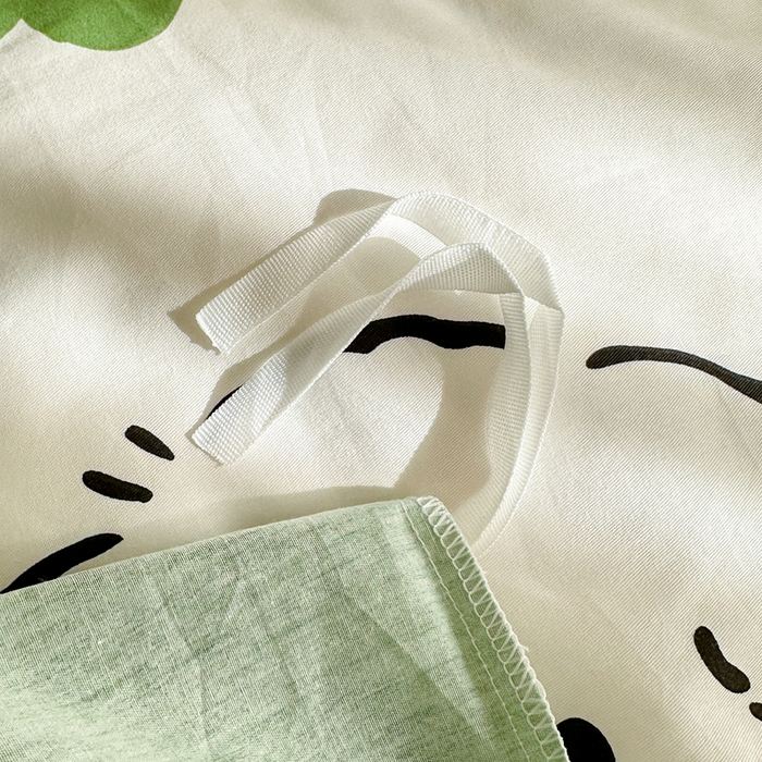 91家纺网 家纺一手货源 找家纺 棉造家居 2025新款全棉纯棉印花系列学生宿舍单被套 萌宝儿