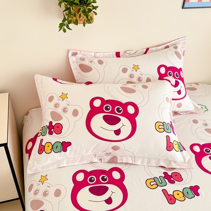 91家纺网 家纺一手货源 找家纺 （总）棉造家居 2025新款全棉纯棉印花系列单枕套