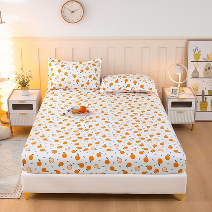 91家纺网 家纺一手货源 找家纺 （总）帛洵 2025新款舒适亲肤加厚130克植物羊绒印花床笠