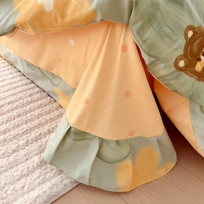 91家纺网 家纺一手货源 找家纺 于果 2025款全棉13370四件套（2） 花梦乐园