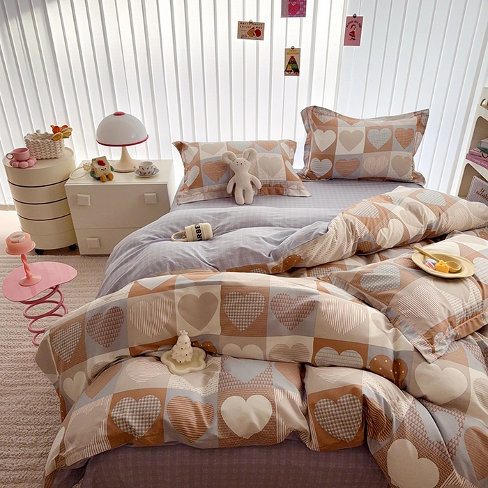 91家纺网 家纺一手货源 找家纺 于果 2025款全棉13370四件套（2） 开心日记