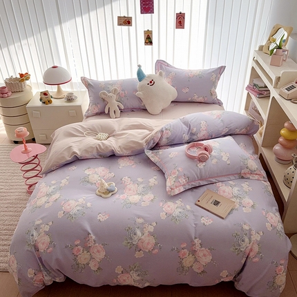 于果 2025款全棉13370四件套（2） 梦柔