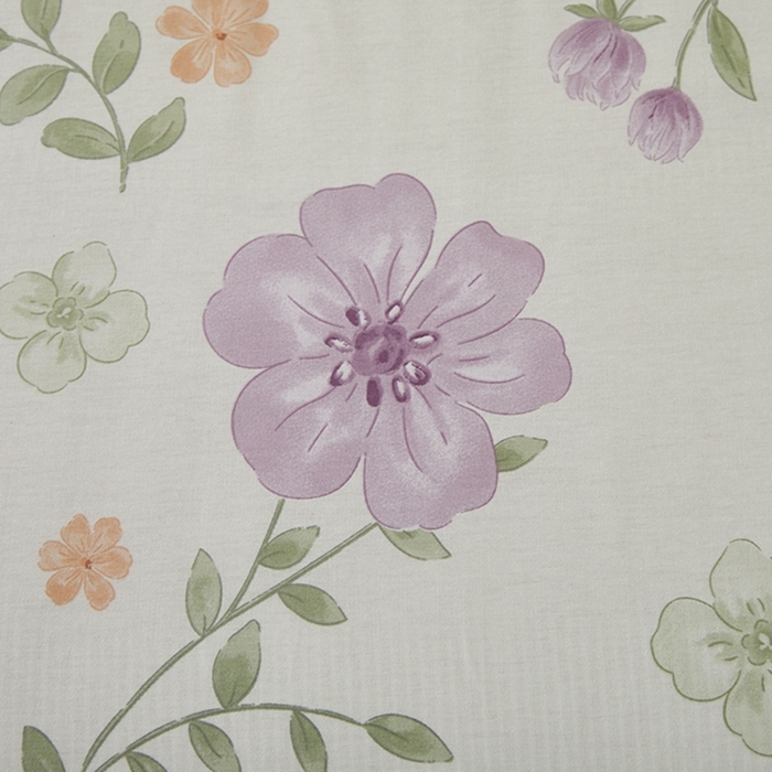 91家纺网 家纺一手货源 找家纺 翎盈家纺 2025新款纯棉小清新乳胶枕专用枕套 蜜语花开