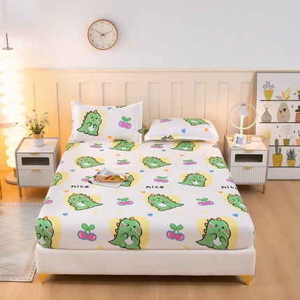 91家纺网 家纺一手货源 找家纺 （总）帛洵 2025新款舒适亲肤加厚130克植物羊绒印花床笠