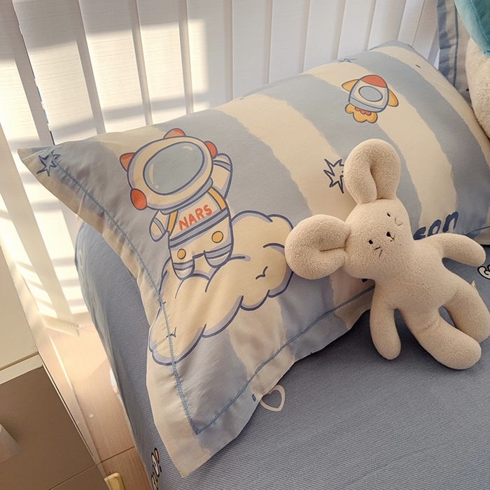 91家纺网 家纺一手货源 找家纺 于果 2025款全棉13370四件套（2） 遨游星际