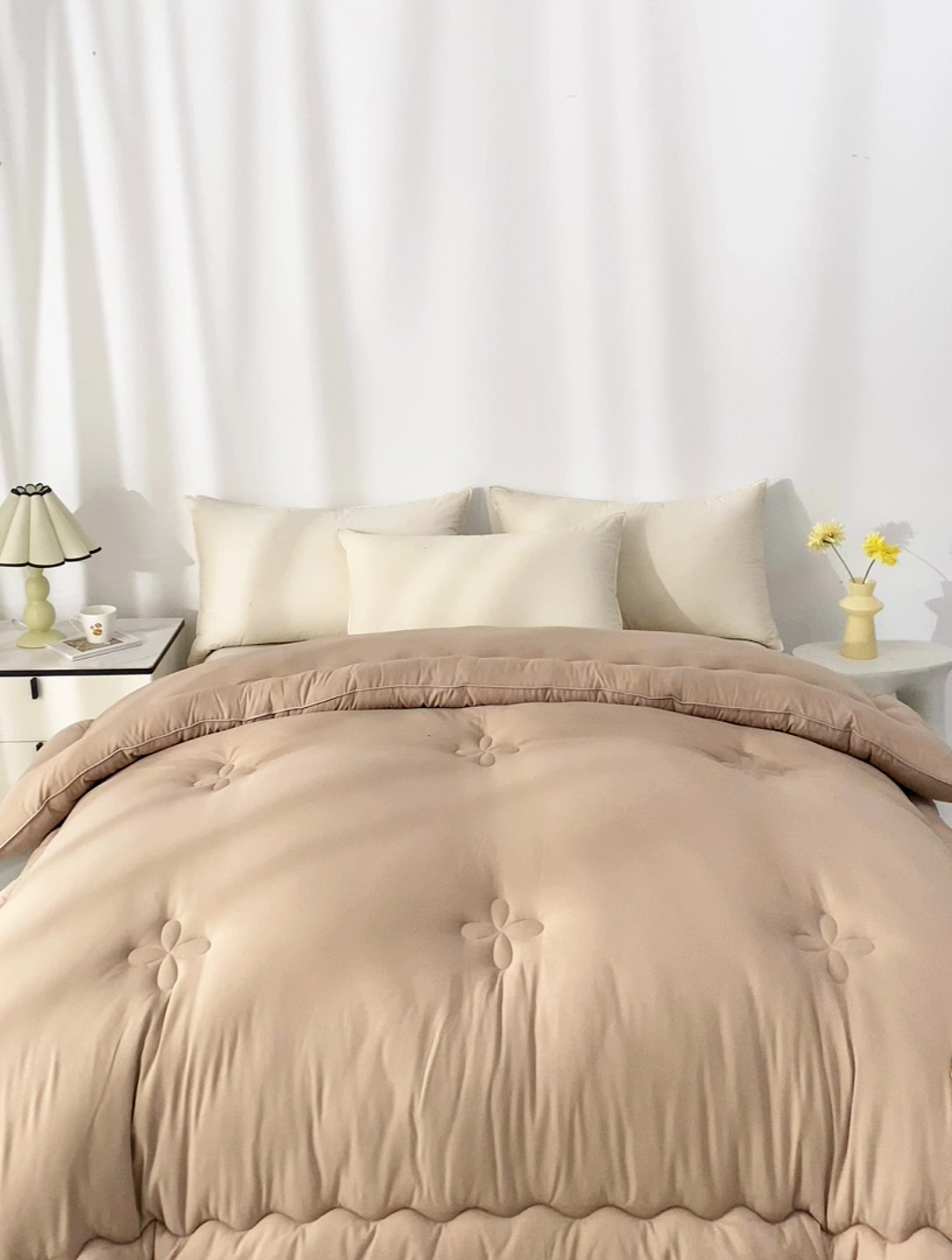 91家纺网 家纺一手货源 找家纺 （总）悦织湾2025新款A类母婴级大豆纤维双拼被3-10斤春秋被冬被夏被空调被轻奢时尚