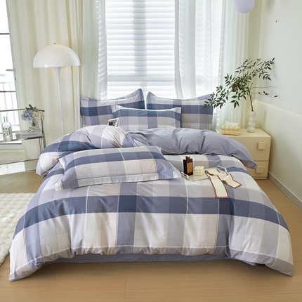 91家纺网 家纺一手货源 找家纺 （总）启航家居 2025春夏全棉铂金棉数码印花四件套