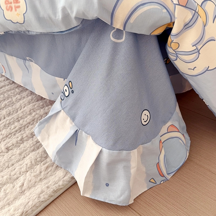 91家纺网 家纺一手货源 找家纺 于果 2025款全棉13370四件套（2） 遨游星际