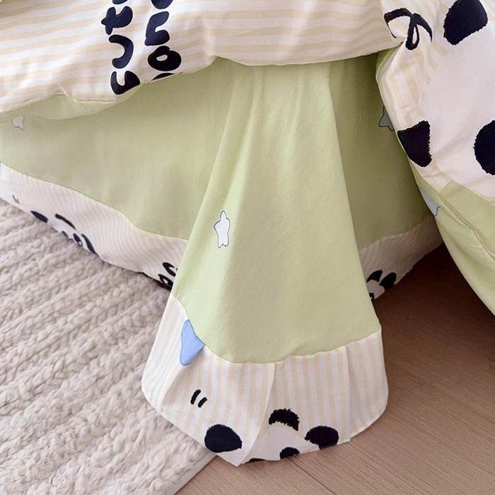 91家纺网 家纺一手货源 找家纺 于果 2025款全棉13370四件套（2） 小熊猫