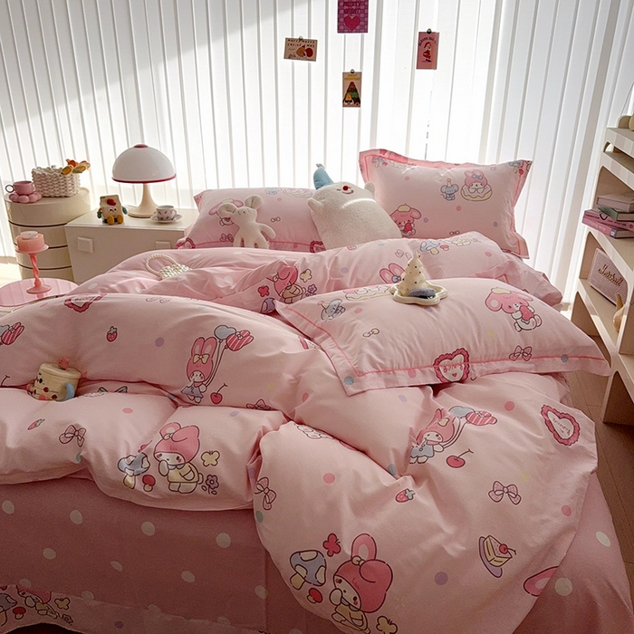 91家纺网 家纺一手货源 找家纺 于果 2025款全棉13370四件套（2） 可乐贝儿