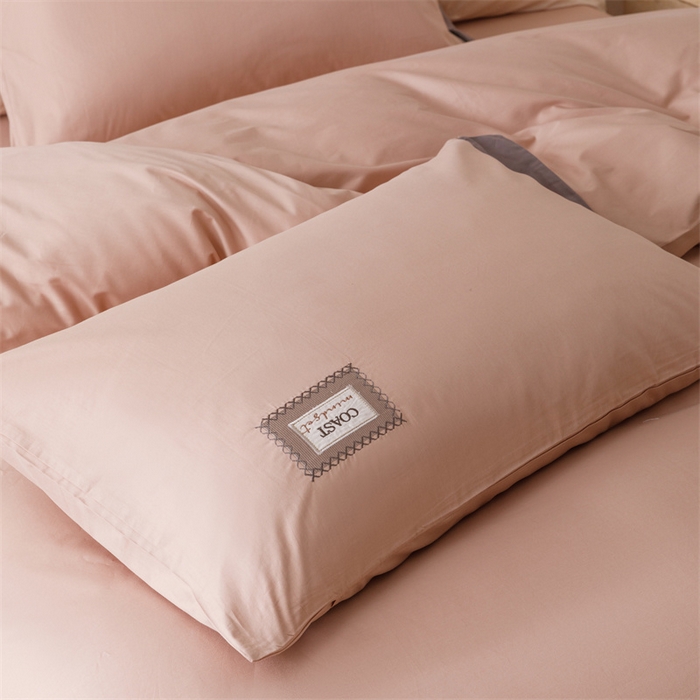 91家纺网 家纺一手货源 找家纺 艾莱家纺 2025新款A类精梳贴布纯棉刺绣花四件套-星澜 星澜-美拉德