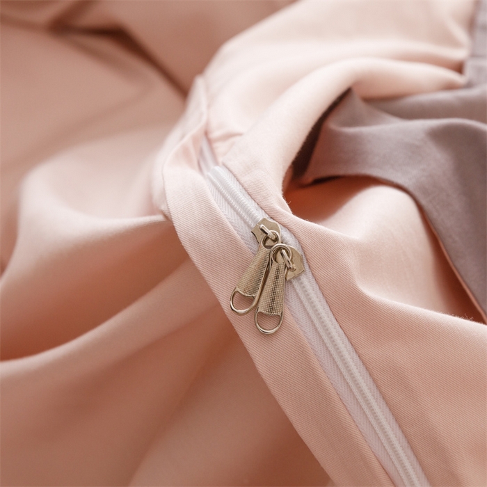 91家纺网 家纺一手货源 找家纺 艾莱家纺 2025新款A类精梳贴布纯棉刺绣花四件套-星澜 星澜-蜜糖粉