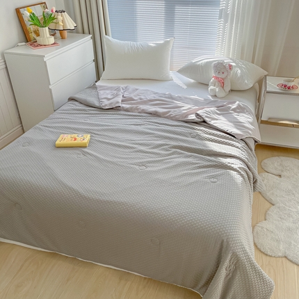 91家纺网 家纺一手货源 找家纺 （总）悦织湾家纺 2025新款华夫格提花夏凉被夏被轻奢时尚空调被