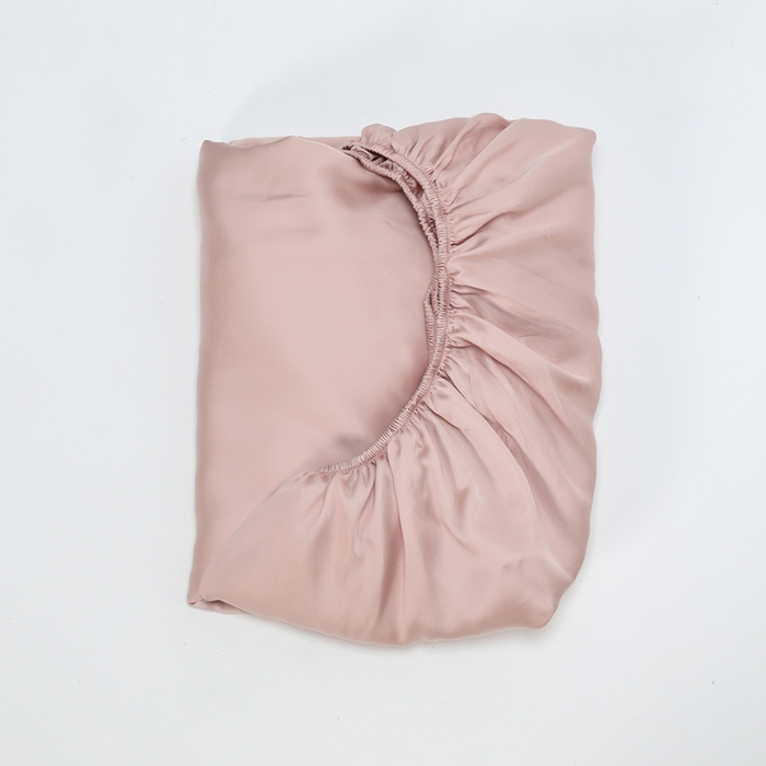 91家纺网 家纺一手货源 找家纺 法芙娜家纺 2025新款兰精天丝60天丝床笠 裸粉