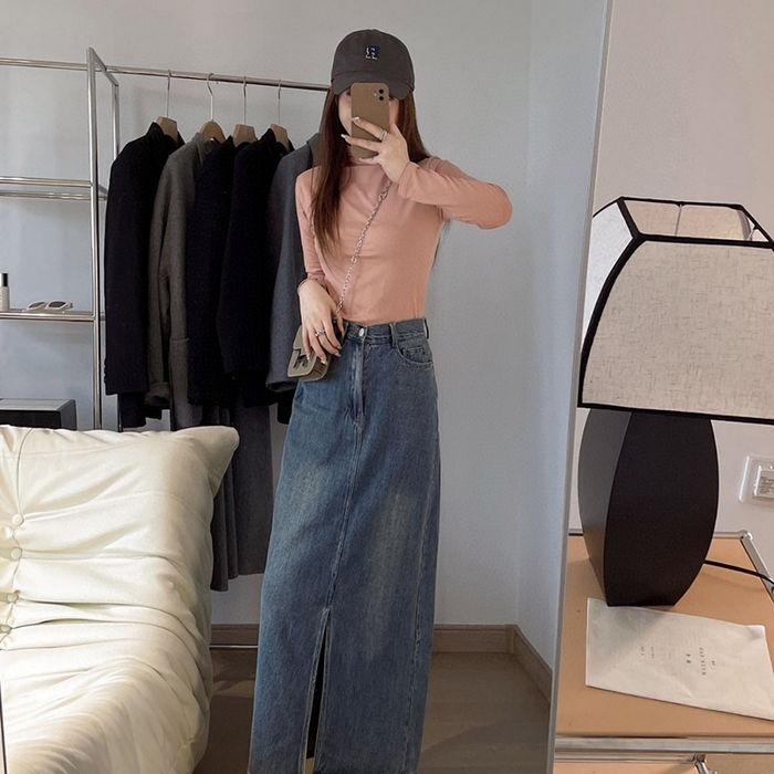 91家纺网 家纺一手货源 找家纺 （总）妍景家居生活馆 2024新款12色恒温半高领打底衫家居服