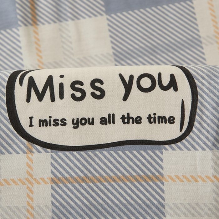 91家纺网 家纺一手货源 找家纺 翎盈家纺 2025新款纯棉小清新乳胶枕专用枕套 爱达拉-灰