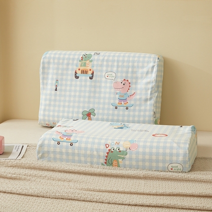 91家纺网 家纺一手货源 找家纺 （总）翎盈家纺 2025新款纯棉小清新乳胶枕专用枕套