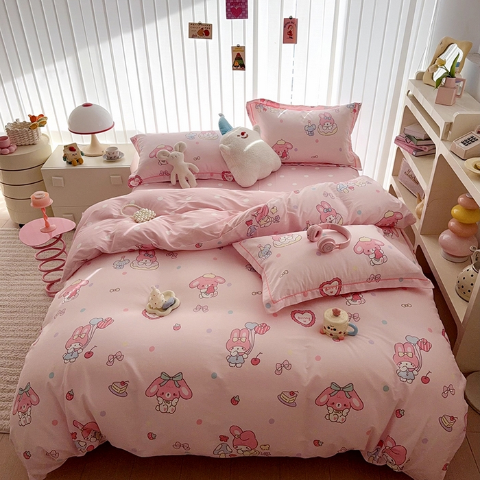 91家纺网 家纺一手货源 找家纺 于果 2025款全棉13370四件套（2） 可乐贝儿