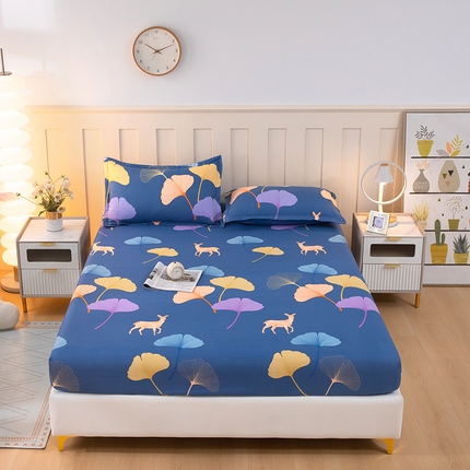 91家纺网 家纺一手货源 找家纺 （总）帛洵 2025新款舒适亲肤加厚130克植物羊绒印花床笠