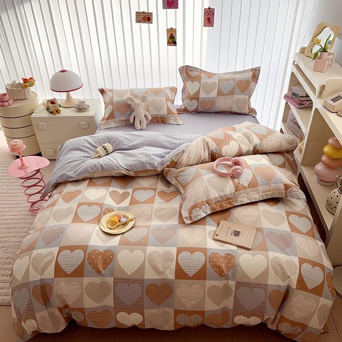 91家纺网 家纺一手货源 找家纺 于果 2025款全棉13370四件套（2） 开心日记