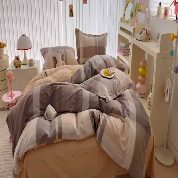 91家纺网 家纺一手货源 找家纺 于果 2025款全棉13370四件套（2） 费城时光